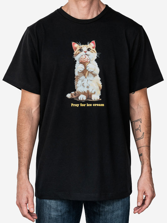 Playera Pray For Ice Cream