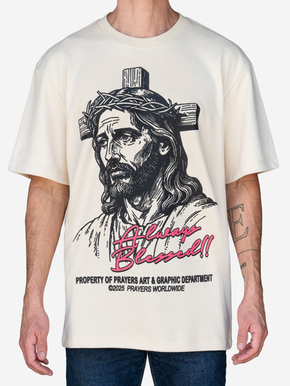Playera Always Blessed (Oversize)