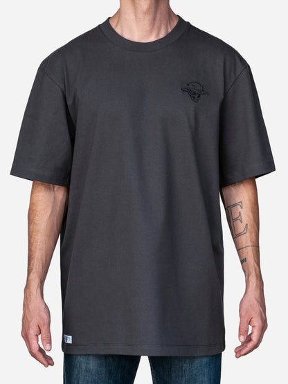 Playera Cat Riding (Oversize)