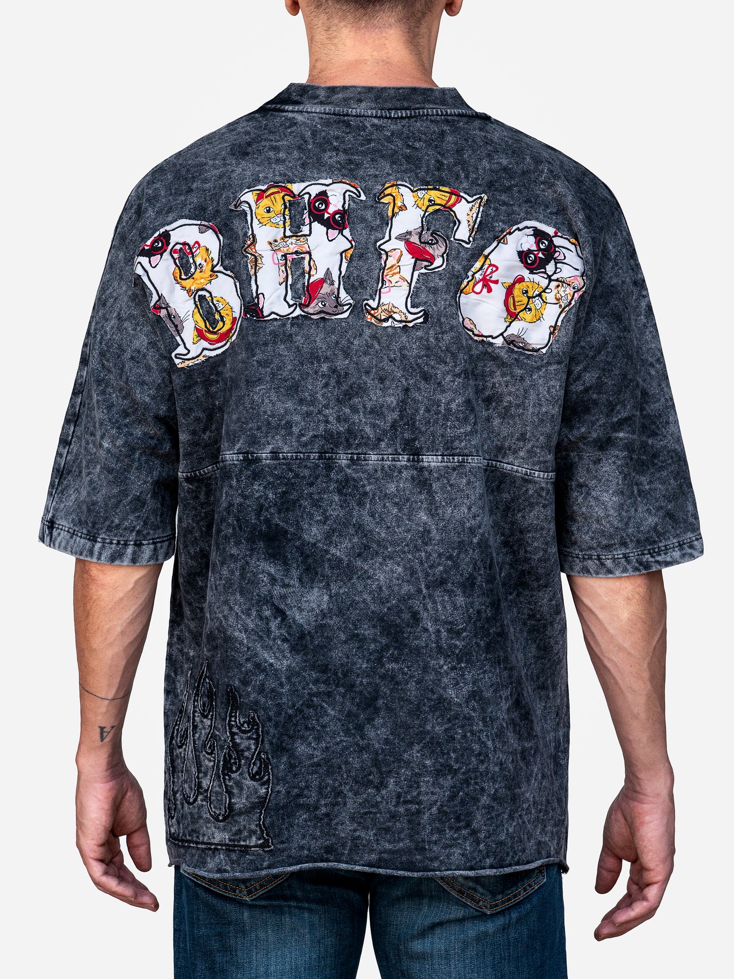 Playera Acid Wash BHFP