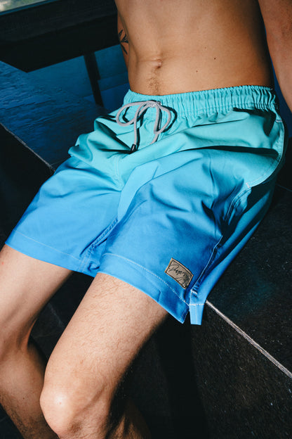 Boardshort Blue Fade