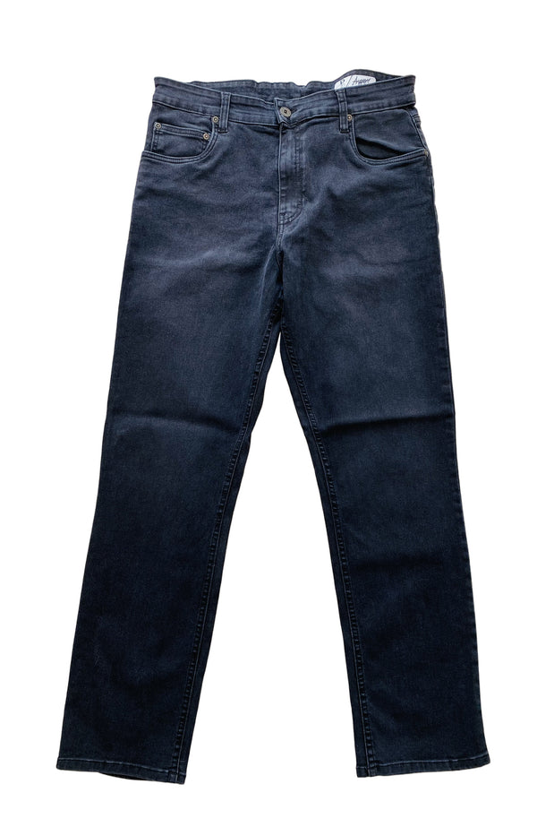 Jeans Black Stone Wash (Corte Regular)